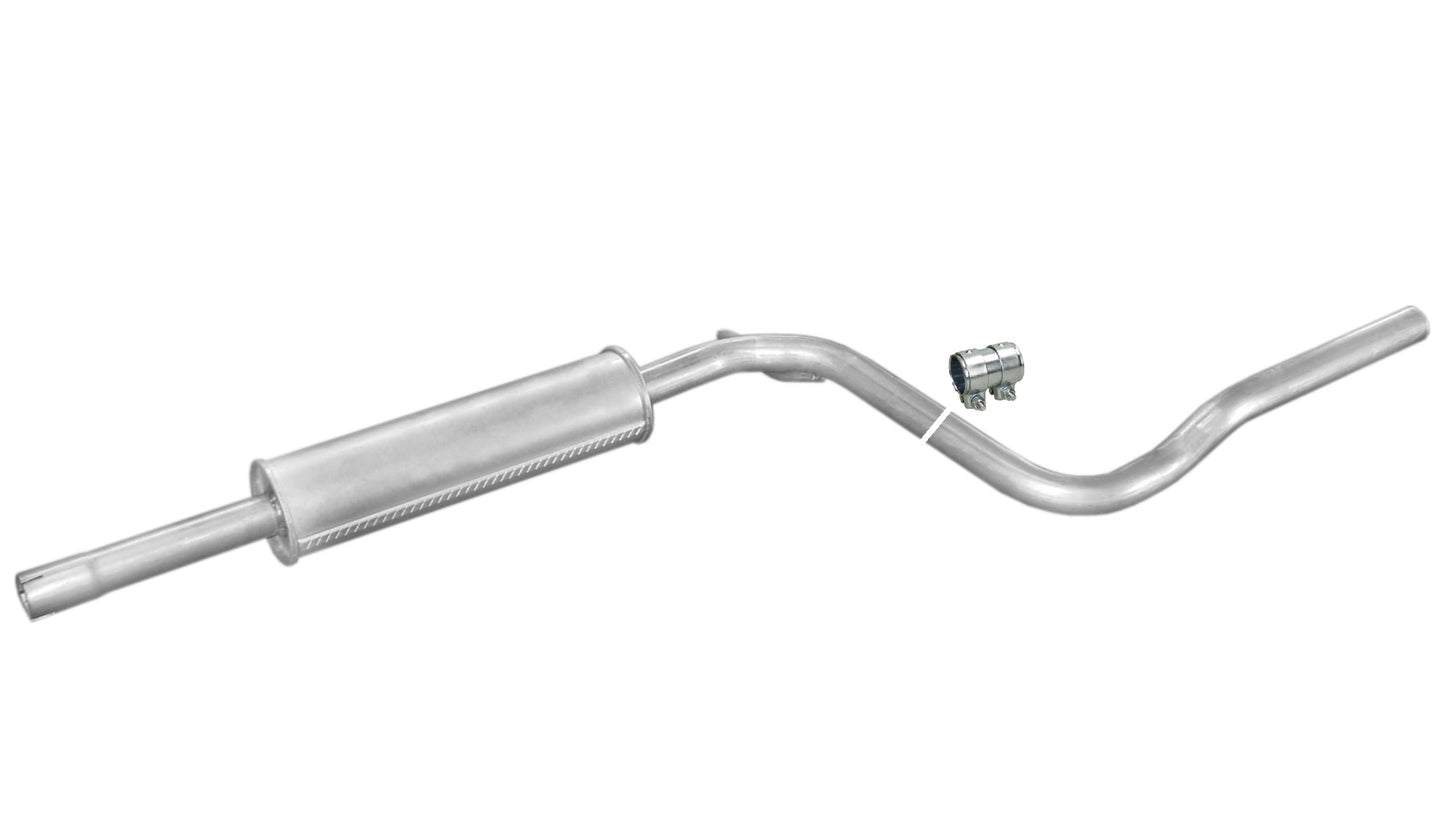 Mittelschalldämpfer Mitteltopf Auspuff mitte VW Caddy II 2 1,4 1,6 1,9D Inca AEE