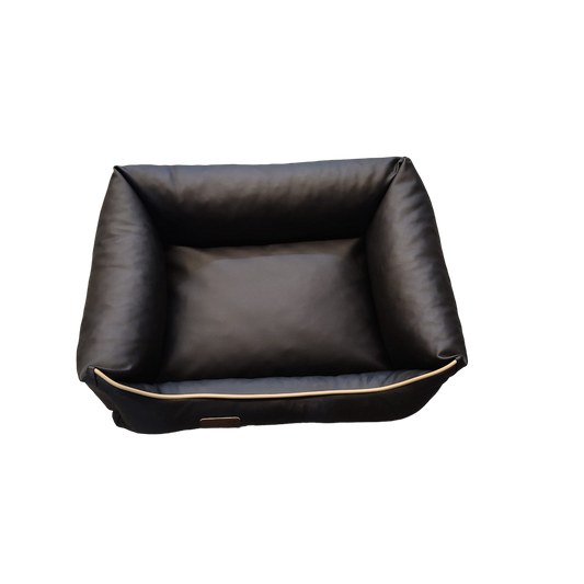 Dog bed dog basket dog pillow dogofa berth berth synthetic leather size. S black