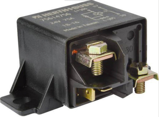 HERTH Batterie Trennrelais Bordnetz Starter 24V max 50A 0332002256 LKW Boot Jeep - Flex-Autoteile