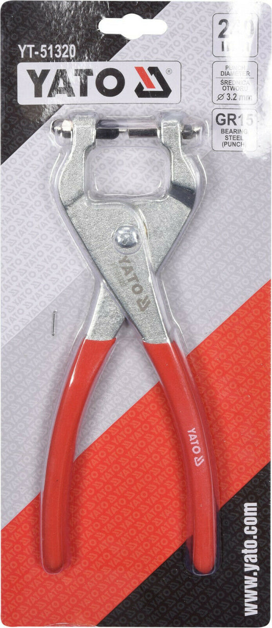 Yato yt-51320 sheet metal hole pliers metal aluminum sheet hole punch 3.2 mm