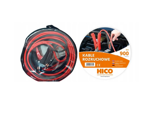 Starterkabel 900A Starthilfekabel Batterie-Überbrückungskabel 9m KFZ PKW Diesel