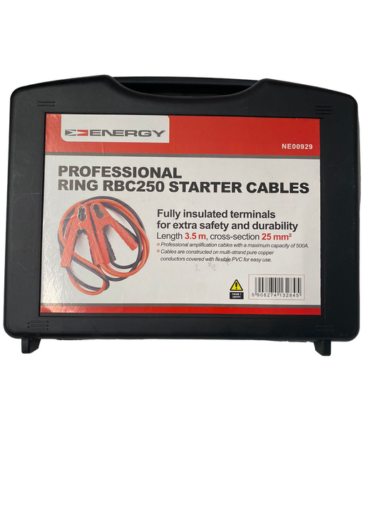 ENERGY Starthilfekabel Überbrückungskabel Starterkabel Batterie PKW 3,5m 350A