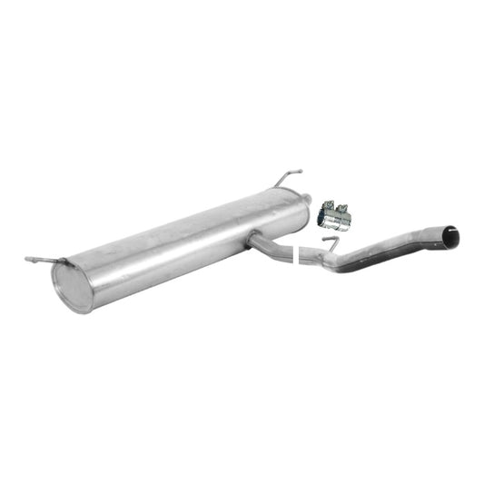 Field silencer Endpuff exhaust for Nissan Qashqai J10 1.5 DCI 07-13