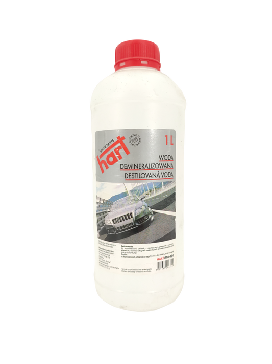 5x 1Liter Destillierstes Wasser Entmineralisiert Bügeln Kühlwasser Batterie Aqua