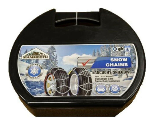 SCHNEEKETTEN 9mm 13"-16" ZOLL 165/80R13 175/65R14 185/60R14 175/55R15 195/40R16