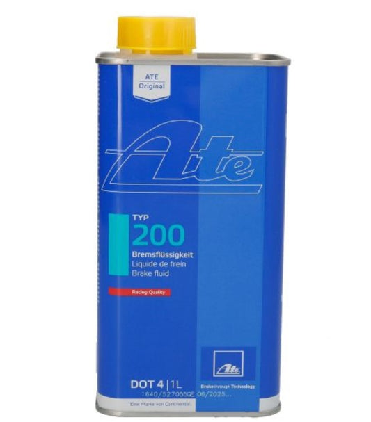 ATE TYPE 200 03990162022 brake fluid 1L DOT4 VW Audi BMW Mercedes Ford Skoda