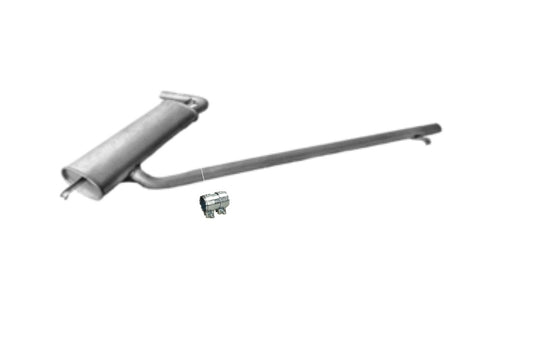 Auspuff hinten Endtopf Endschalldämpfer Trabant 1,1 1990.05 - 1991.12 30 KW