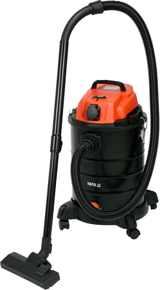 YATO YT-85701 Industriestaubsauger 30L 1400W Autostaubsauger Werksattsauger HEPA