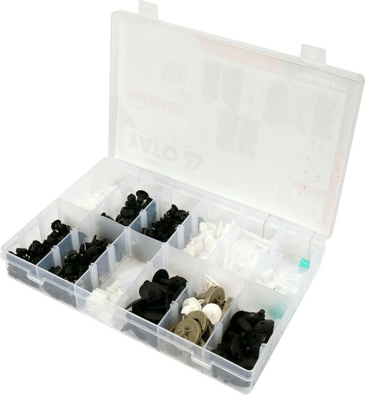 Yato YT-06663 AutoClips for VW replacement clips 255stk. Sorting box fastening clips