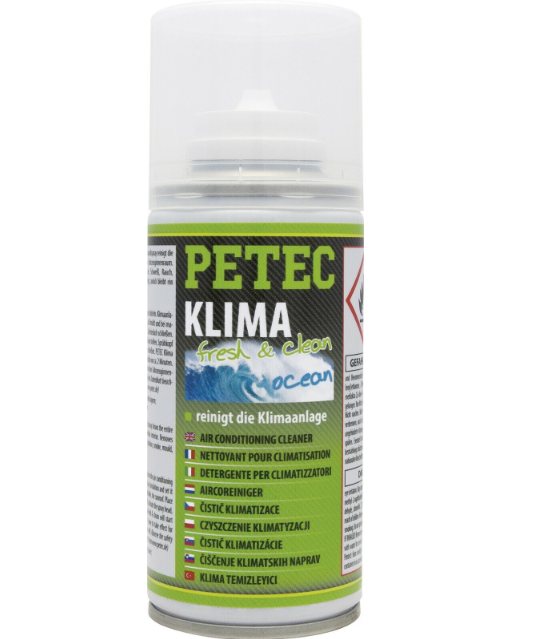 PETEC 71450 Klima fresh & clean Ocean Klimaanlagenreiniger Geruchsentf –  Flex-Autoteile