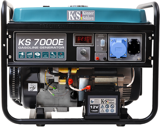 KS7000E power generator Generator Petrol 13PS emergency power unit 5.5kW 230V 16A 32A