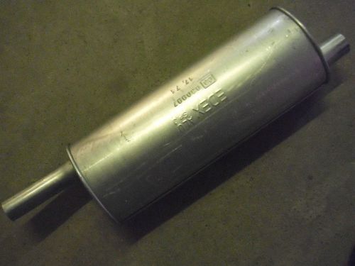 Final absorber end pot exhaust for Opel Kadett E CC GT 1.6 1.8 2.0 1.5TD