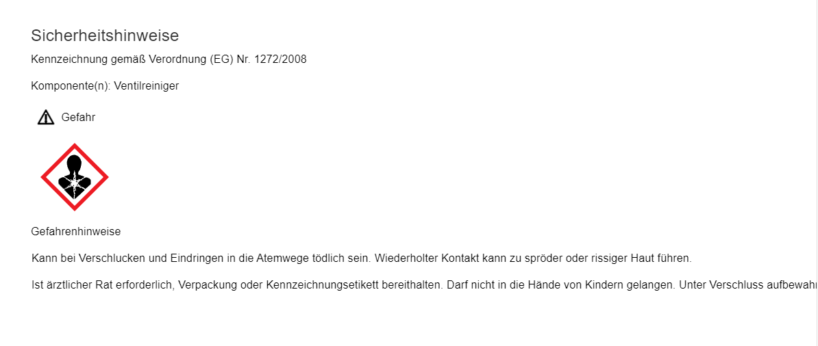 Liqui Moly 20456 Ventil Sauber 150ml Kleppen Reiniger Kraftstoff Benzin Additiv