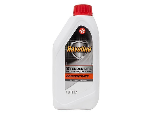 1L Havoline Konzentrat KÜHLERFROSTSCHUTZ KÜHLFLÜSSIGKEIT G12+ Rot Mercedes Ford
