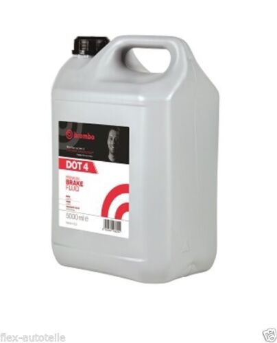 Brembo Bremsflüssigkeit 5L DOT4 Ford Fiat Renault Opel BMW Audi VW Mercedes Seat