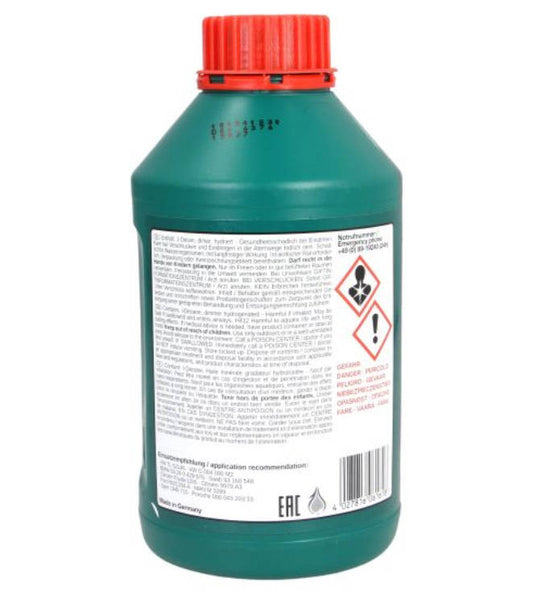 Febi 06161 1l Zentralhydrauliköl Hydrauliköl Servoöl (grün) VW Seat Audi Skoda