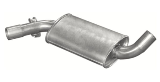 Mitteltopf Auspuff Mittelschalldämpfer VW Jetta Golf 2 II 19E 1,8 i / GTI 83-91