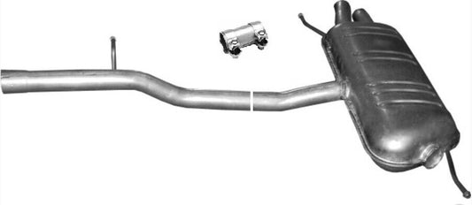 Endschalldämpfer Auspuff hinten Endtopf Seat Alhambra VW Sharan 2.0 TDI ab 2010