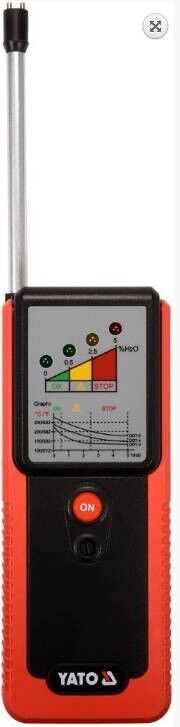 YATO Bremsflüssigkeitstester Prüfgerät für Bremsflüssigkeit elektonisch PKW