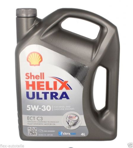 4 liters of Shell Helix Ultra Extra ETC 5W30 engine oil Mercedes BMW VW Audi Porsche