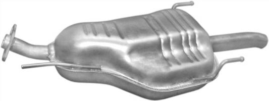 Endschalldämpfer Endtopf Auspuff hinten Opel Zafira F75 2,0 DI DTI 16V Y20DTH