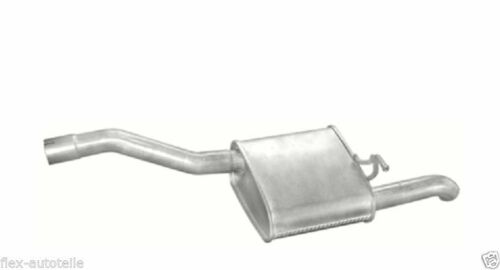 Final dampers Endpuff exhaust behind Ford Focus DNW 1.8 Tdci di Tddi station wagon