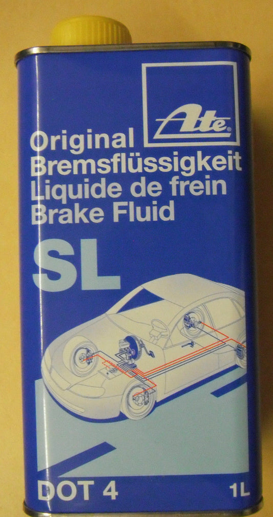 ATE SL 03990158022 Brake Fluid 1L DOT4 VW Nissan Fiat Toyota Ford Volvo Kia