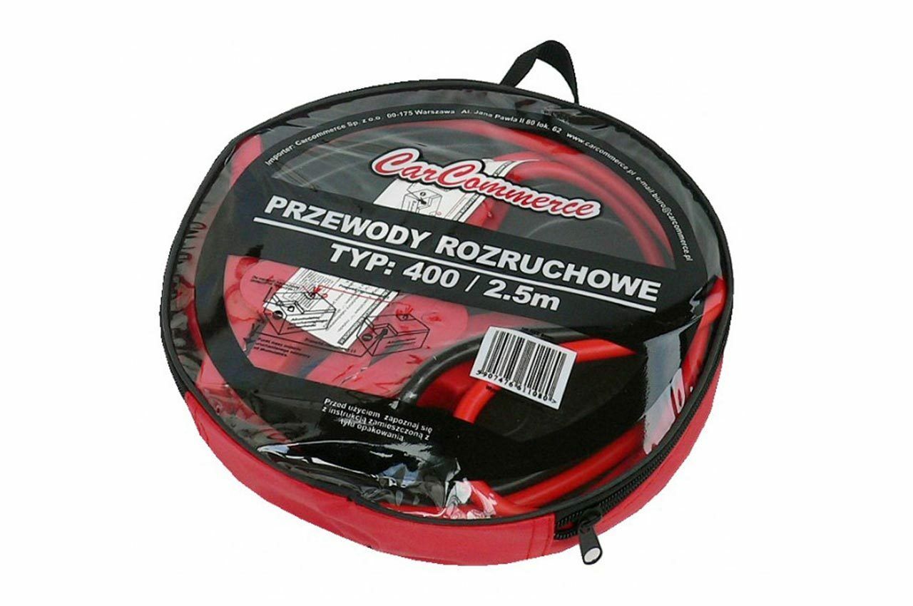 Starterkabel 400A Starthilfekabel Überbrückungskabel Batteriekabel 2,5m lang PKW