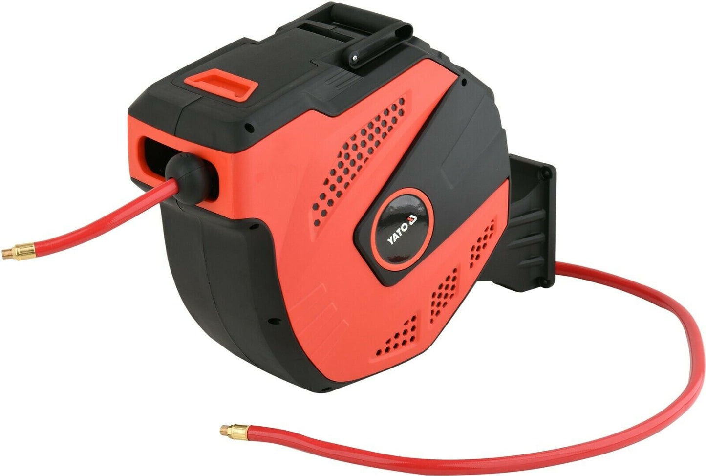 Yato Druckluft Schlauchtrommel 1/4" 12,5mm Automatik Schlauchaufroller 15m Spule - Flex-Autoteile