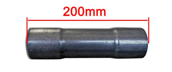 Einschweißrohr Rohrverbinder Einschweißhülse Reparaturrohr universal Rohr Ø 45mm