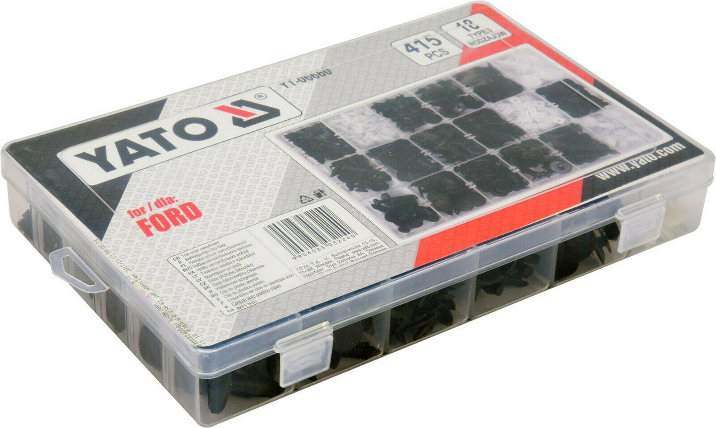 YATO YT-06660 AutoClips for Ford replacement clips 415 TL Sorting box fastening clips