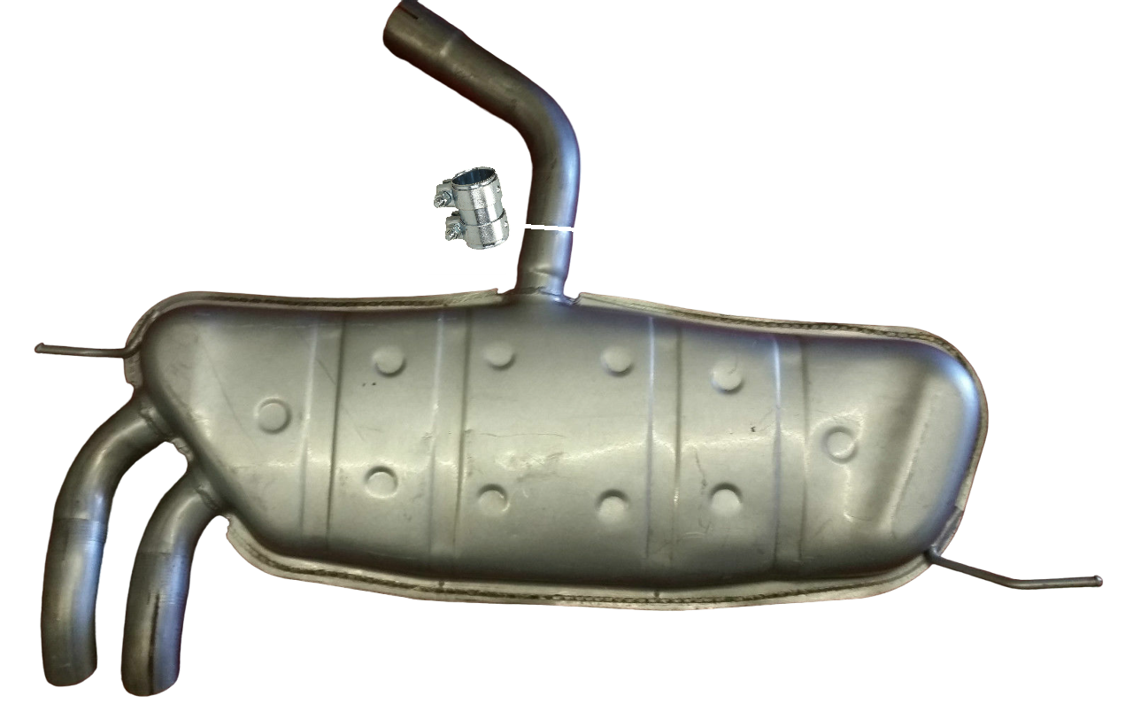 Endschalldämpfer Endtopf Auspuff hinten Audi A3 1,9 2,0 TDI 16V 105 136 140 PS