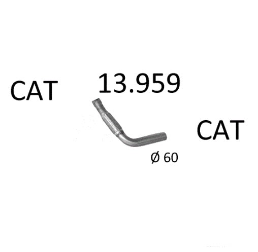 Hosenrohr Flexrohr Abgasrohr Auspuff Mercedes W463 G-Klasse 300 TD 130KW 177PS