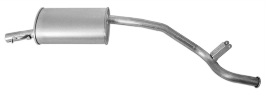 Auspuff hinten Endschalldämpfer Endtopf Fiat Lancia Panda Y10 1,0 1,1 1100 4x4