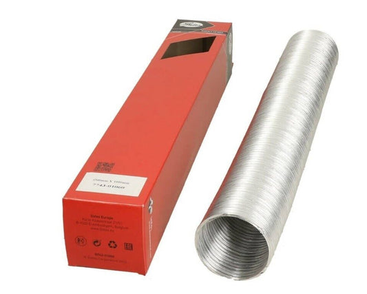 GATES Vorwärmschlauch Ø 55mm 100cm ALU Wärmeleitung Flexschlauch Kfz Luft Ansaug