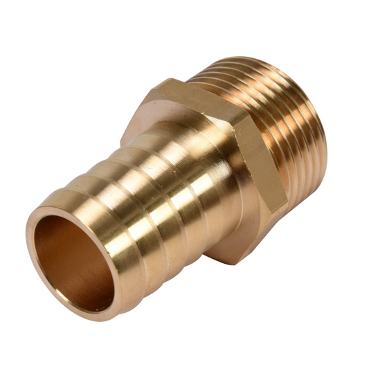 1 " Schlauchstück, Schlauchanschluss mit 1"Außengewinde,  1 Zoll x 25 mm Yato,