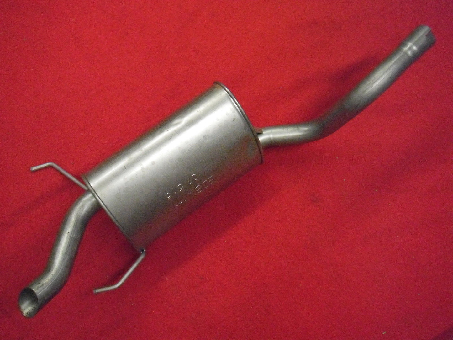 Endschalldämpfer Endtopf Auspuff hinten Fiat Idea Punto188 1,9JTD Lancia Musa