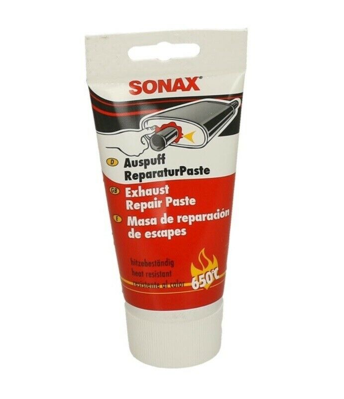 Sonax 553100 Auspuff Reparaturpaste Dichtpaste Hitzebständig 200g