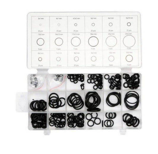 Sealing rings 225 pc. Sealing rings O-ring set set set range seals rubber ring