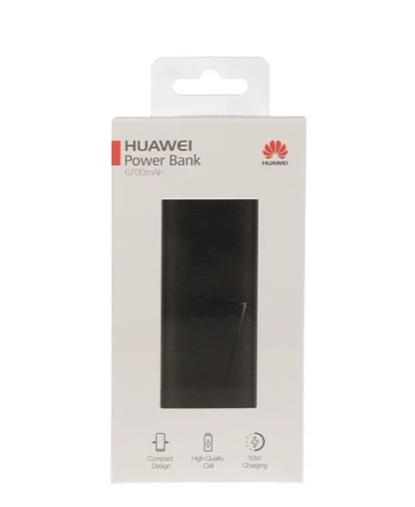 Huawei Powerbank CP07 6700mAh klein kompakt Smartfon Handy USB + Micro USB
