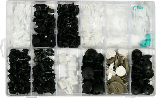 Yato YT-06663 AutoClips for VW replacement clips 255stk. Sorting box fastening clips