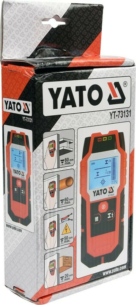 Yato YT-73131 cable finder Liser Liser Metal Detector Wood Metal Testing device