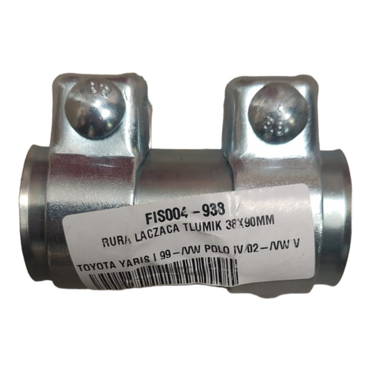 Rohrschelle Rohrverbinder Schelle Auspuff 38x95 mm Rohr Verbinder Doppelschelle