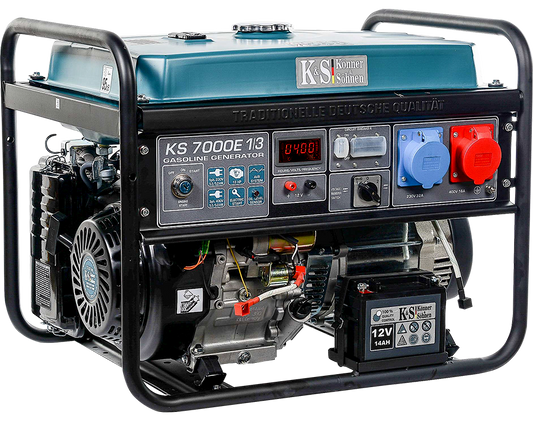 KS7000E-1/3 electricity generator VTS generator petrol AVR emergency generator 5.5KW 400V