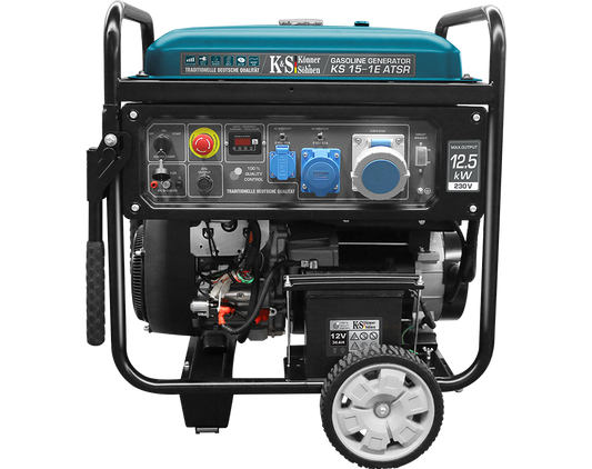 K&S emergency power unit 230V 63A gasoline electricity generator emergency power generator 12.5 kW ATS