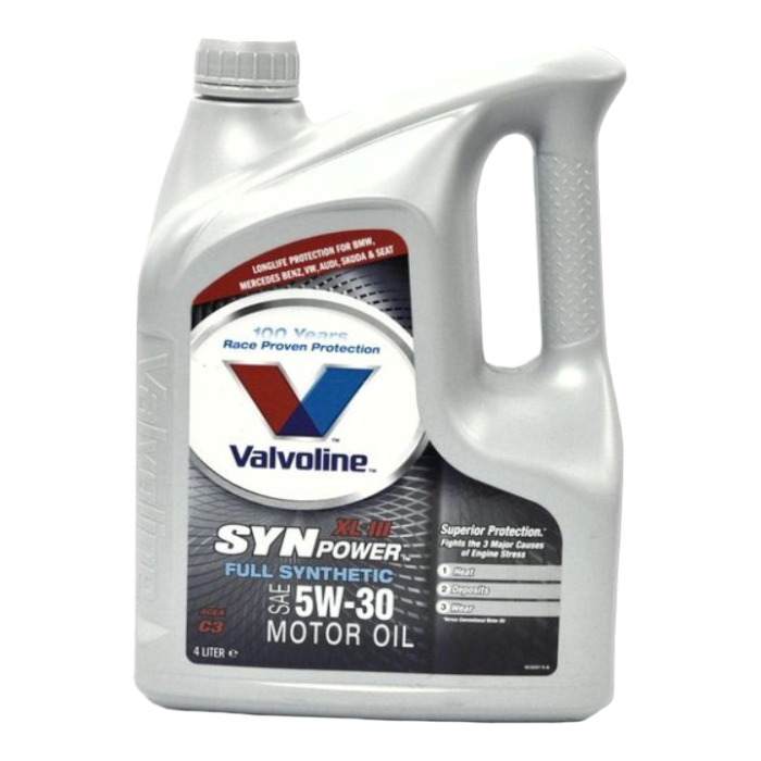 4L Valvoline Synpower Full Synthetic 5W-30 XL-III C3 engine oil for Ford