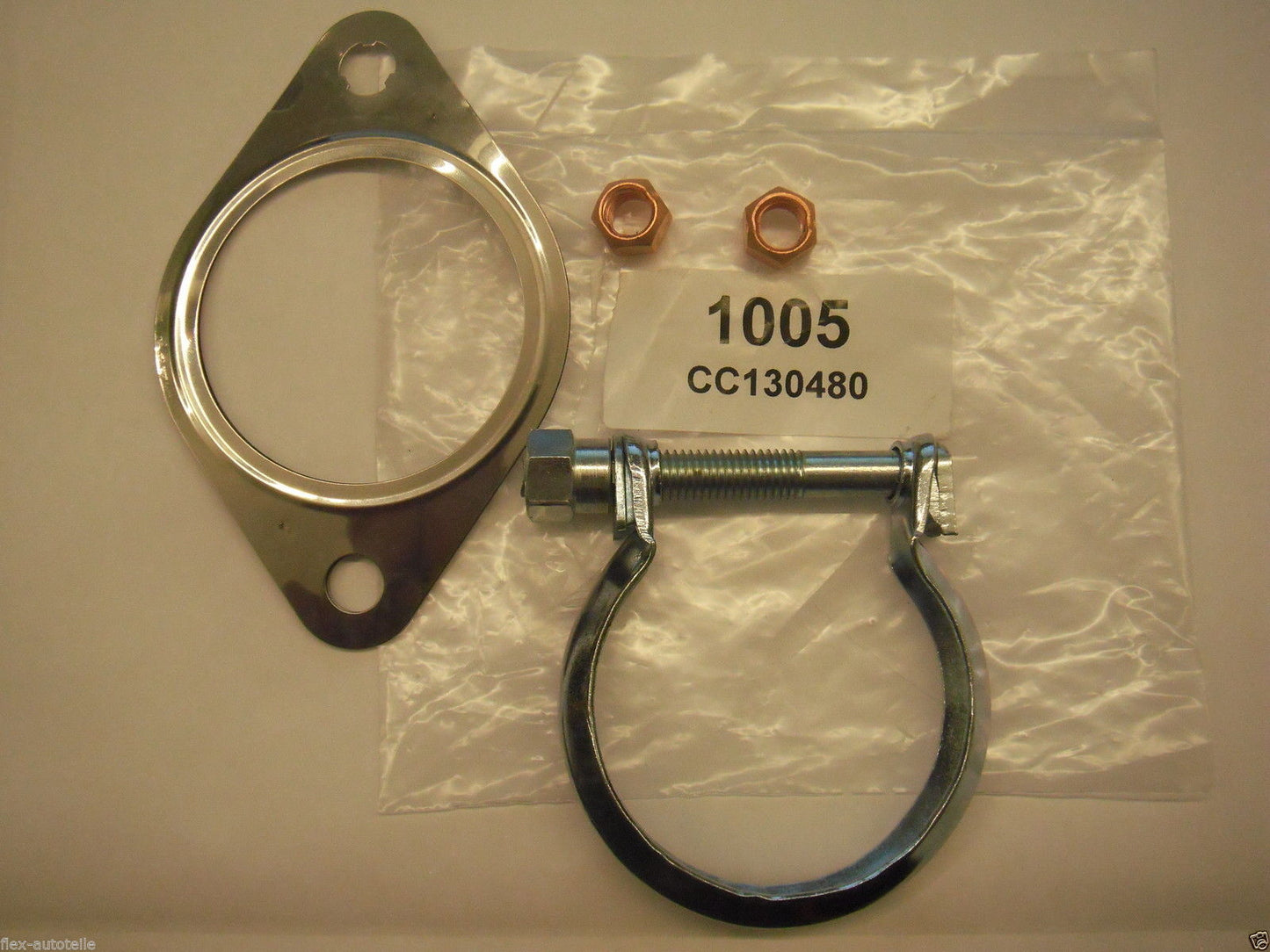 Mounting kit soot particle filter diesel particle filter DPF Ford Focus II 1.6 TDCI