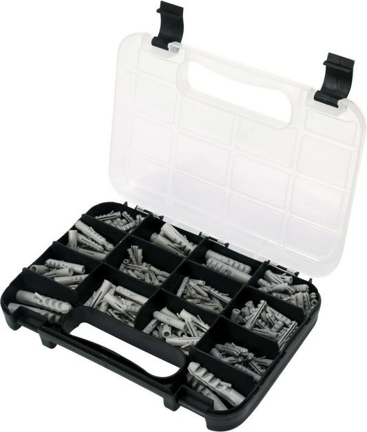 YATO YT-36502 Dowel Set 266 pcs Sortierbox 4x20 5x25 6x35 8x40 10x45 12x60 mm