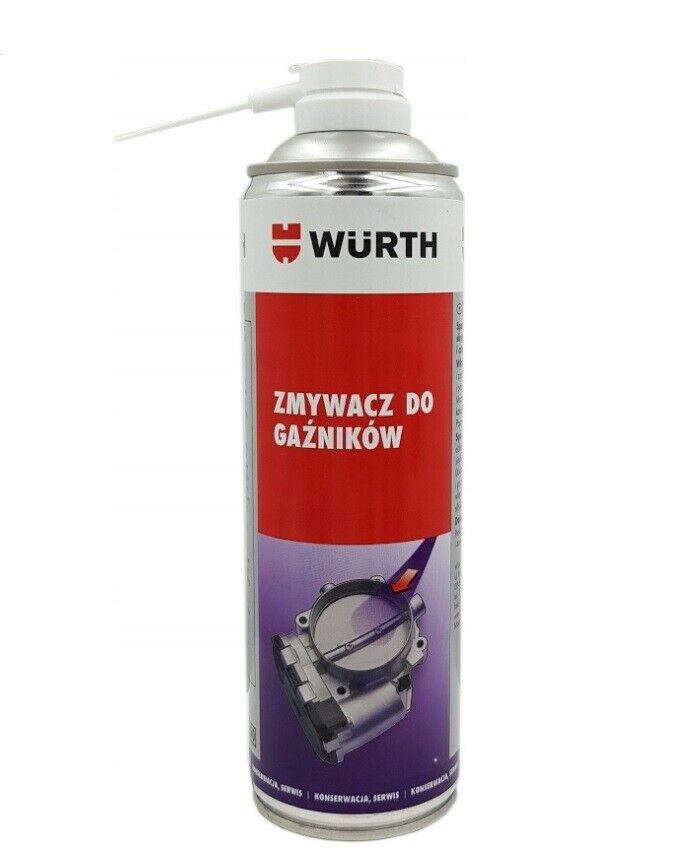 Würth INTAKE VALVE Cleaner AGR throttle valve cleaner carburetic cleaner  500ml