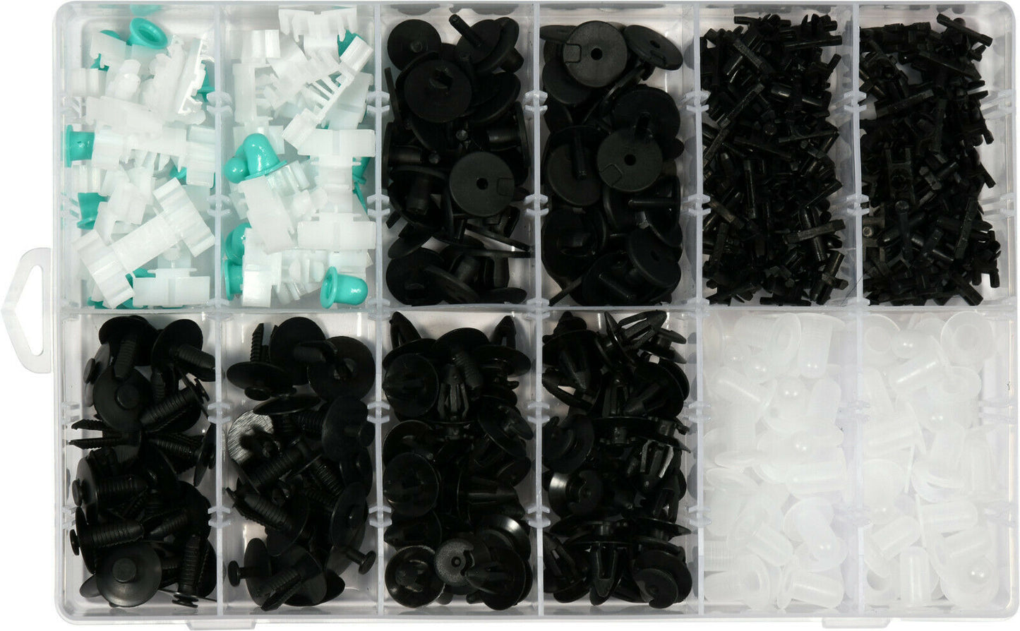 YATO YT-06661 AutoClips for BMW replacement clips 290 pc sorting box fastening clips